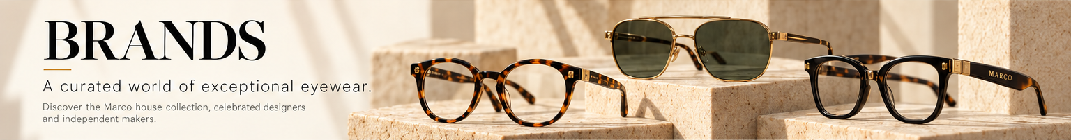Brands — Marco Glasses collection campaign