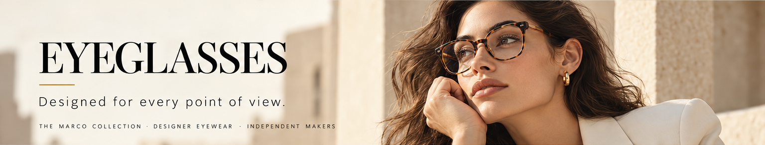 Eyeglasses — Marco Glasses collection campaign