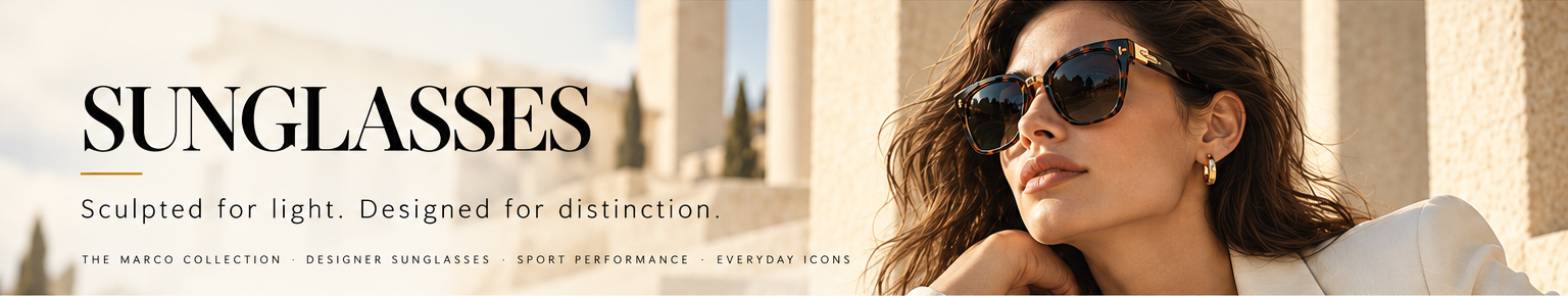 Sunglasses — Marco Glasses collection campaign